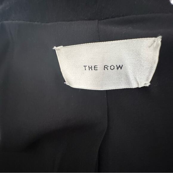 The Row Cennor Wool Midi Jacket in Black size US 2 Silk Lining - Picture 2 of 11